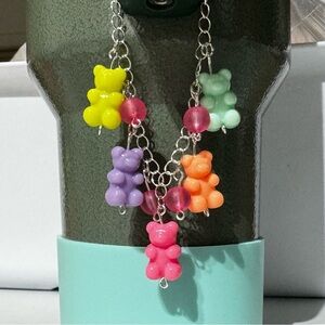Colorful Gummy Bear | tumbler charm 40oz